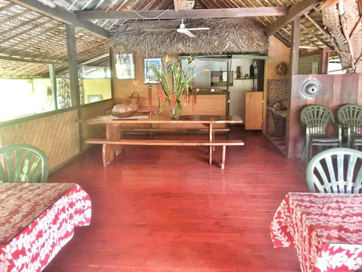Huahine - Bungalow Vanille 2P Fare Extérieur photo